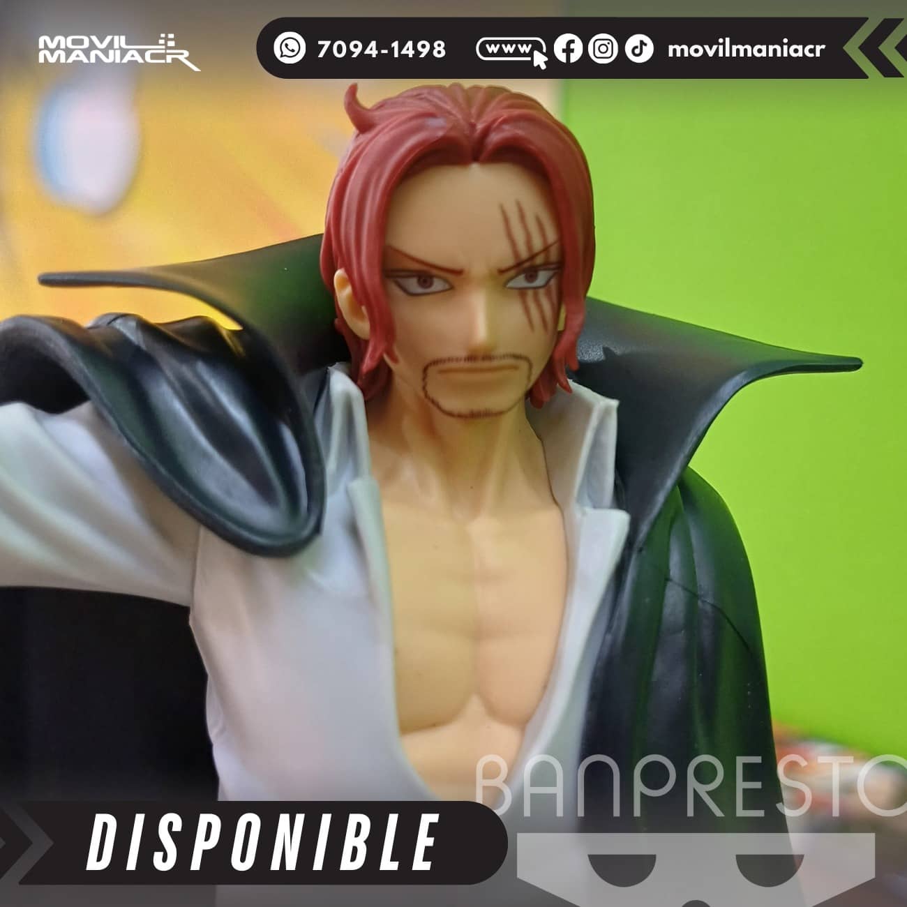 Figura Banpresto One Piece Shanks The Grandline Series 17cm aprox - (Stock) ¡Disponible! 3 Figura Banpresto One Piece Shanks The Grandline Series 17cm aprox - (Stock) ¡Disponible! - Imagen 3