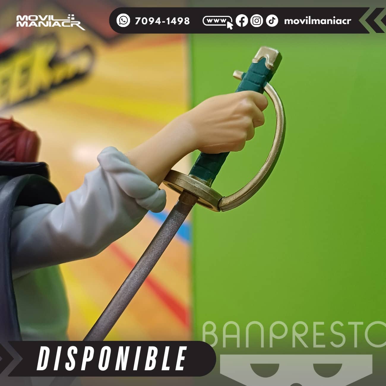 Figura Banpresto One Piece Shanks The Grandline Series 17cm aprox - (Stock) ¡Disponible! 4 Figura Banpresto One Piece Shanks The Grandline Series 17cm aprox - (Stock) ¡Disponible! - Imagen 4