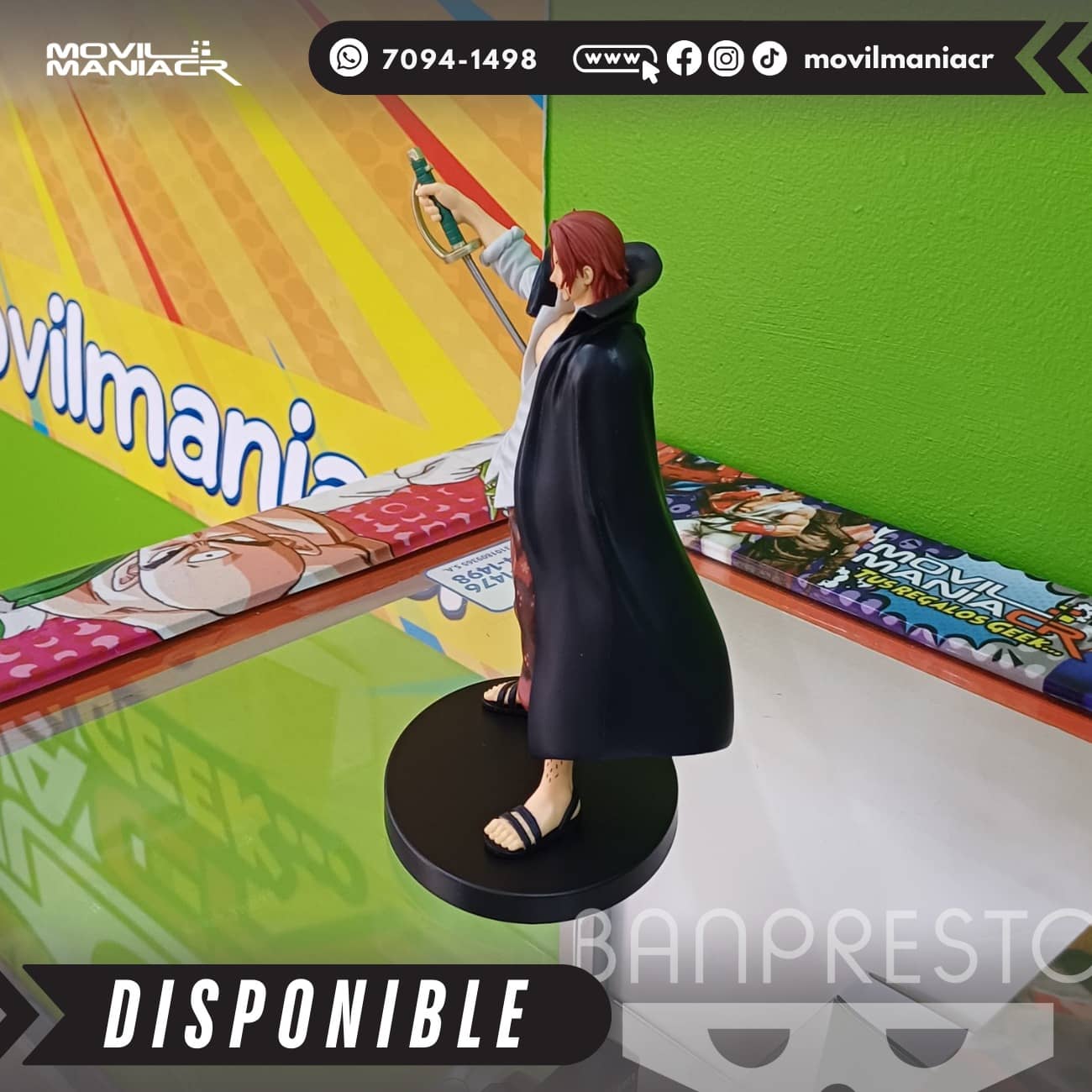 Figura Banpresto One Piece Shanks The Grandline Series 17cm aprox - (Stock) ¡Disponible! 5 Figura Banpresto One Piece Shanks The Grandline Series 17cm aprox - (Stock) ¡Disponible! - Imagen 5