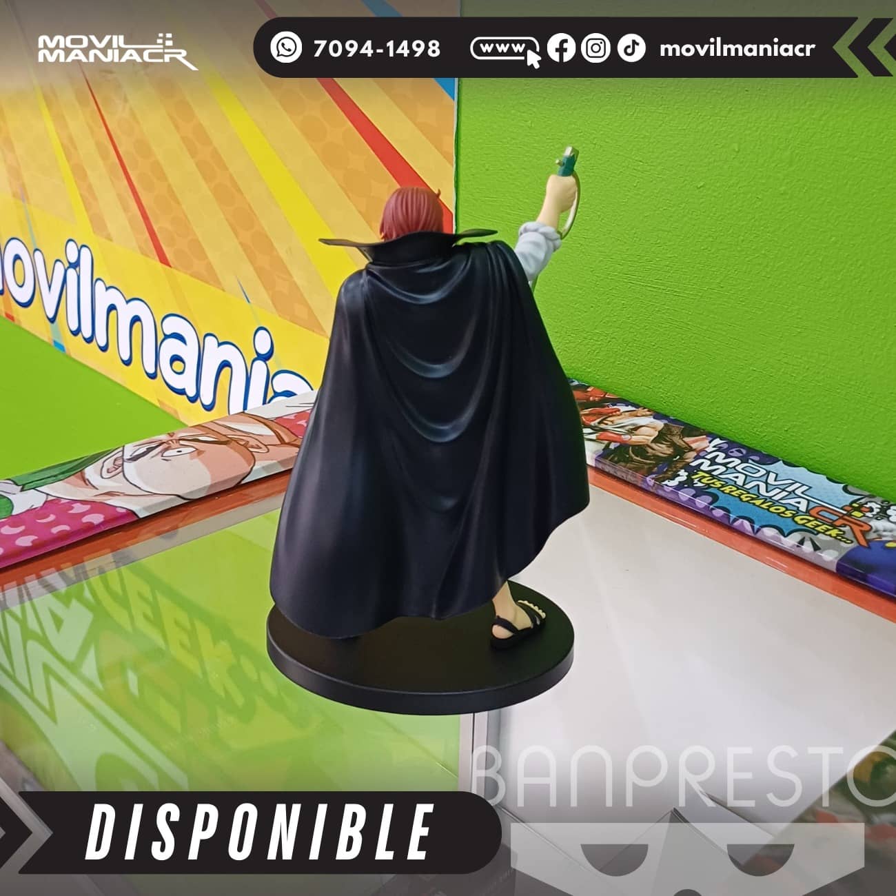 Figura Banpresto One Piece Shanks The Grandline Series 17cm aprox - (Stock) ¡Disponible! 6 Figura Banpresto One Piece Shanks The Grandline Series 17cm aprox - (Stock) ¡Disponible! - Imagen 6