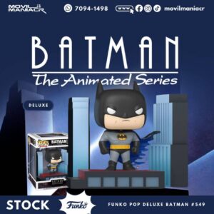 Funko Pop Batman The Animated Series Batman #549 - Deluxe (Stock) ¡Disponible Ahora!