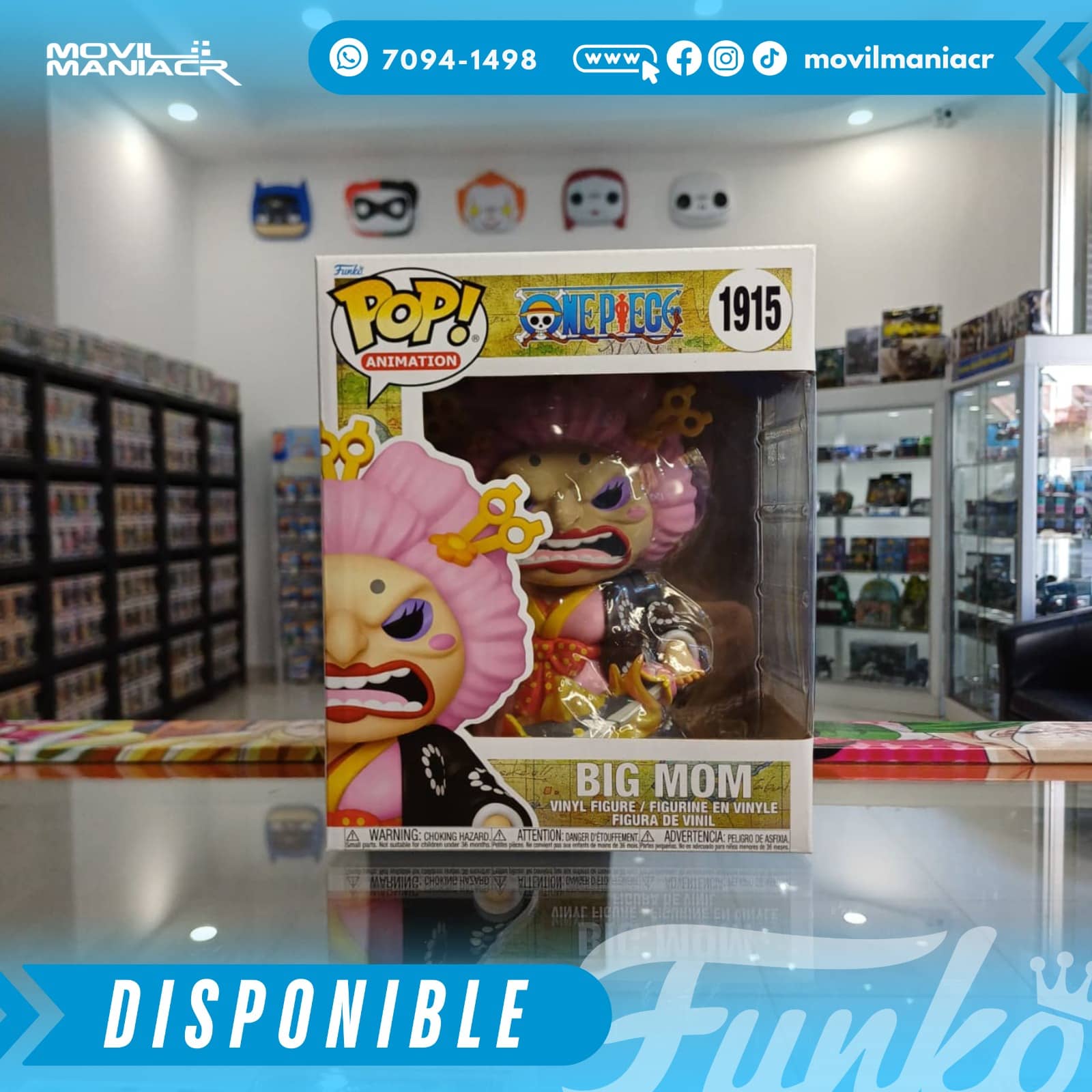 Funko Pop One Piece Big Mom (Kimono) #1915 - 6Pulgadas (Stock) ¡Disponible Ahora! 2 Funko Pop One Piece Big Mom (Kimono) #1915 - 6Pulgadas (Stock) ¡Disponible Ahora! - Imagen 2