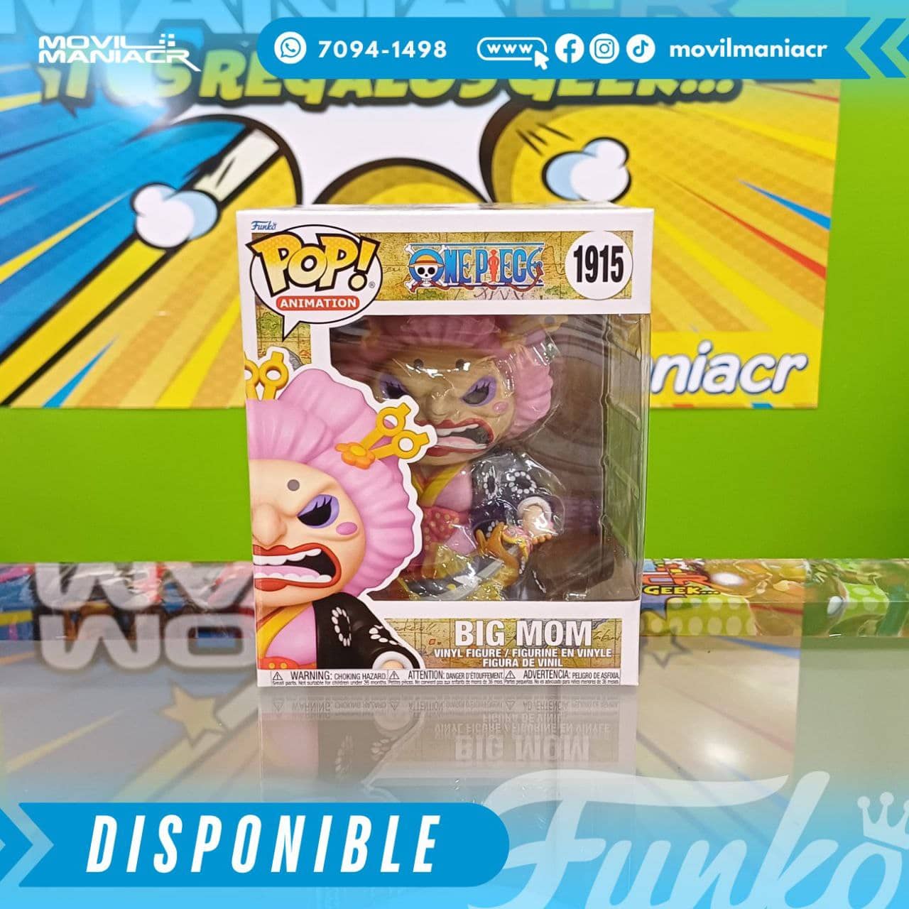 Funko Pop One Piece Big Mom (Kimono) #1915 - 6Pulgadas (Stock) ¡Disponible Ahora! 2 Funko Pop One Piece Big Mom (Kimono) - 6Pulgadas (Stock) ¡Disponible Ahora!