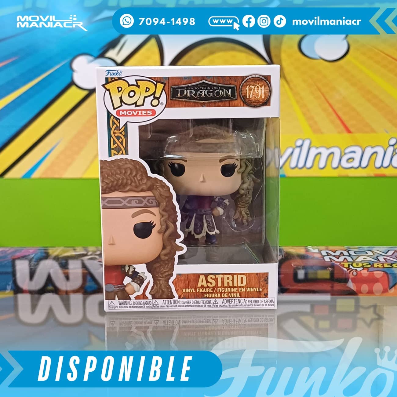 Funko Pop How to Train Your Dragon Live Action Astrid #1791 - (Stock) ¡Disponible Ahora! 2 Funko Pop How to Train Your Dragon Live Action Astrid #1791 - (Stock) ¡Disponible Ahora! - Imagen 2