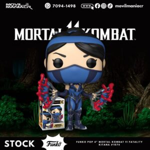 Funko Pop Mortal Kombat 11 Fatality Kitana #1074 - (Stock) ¡Disponible Ahora!