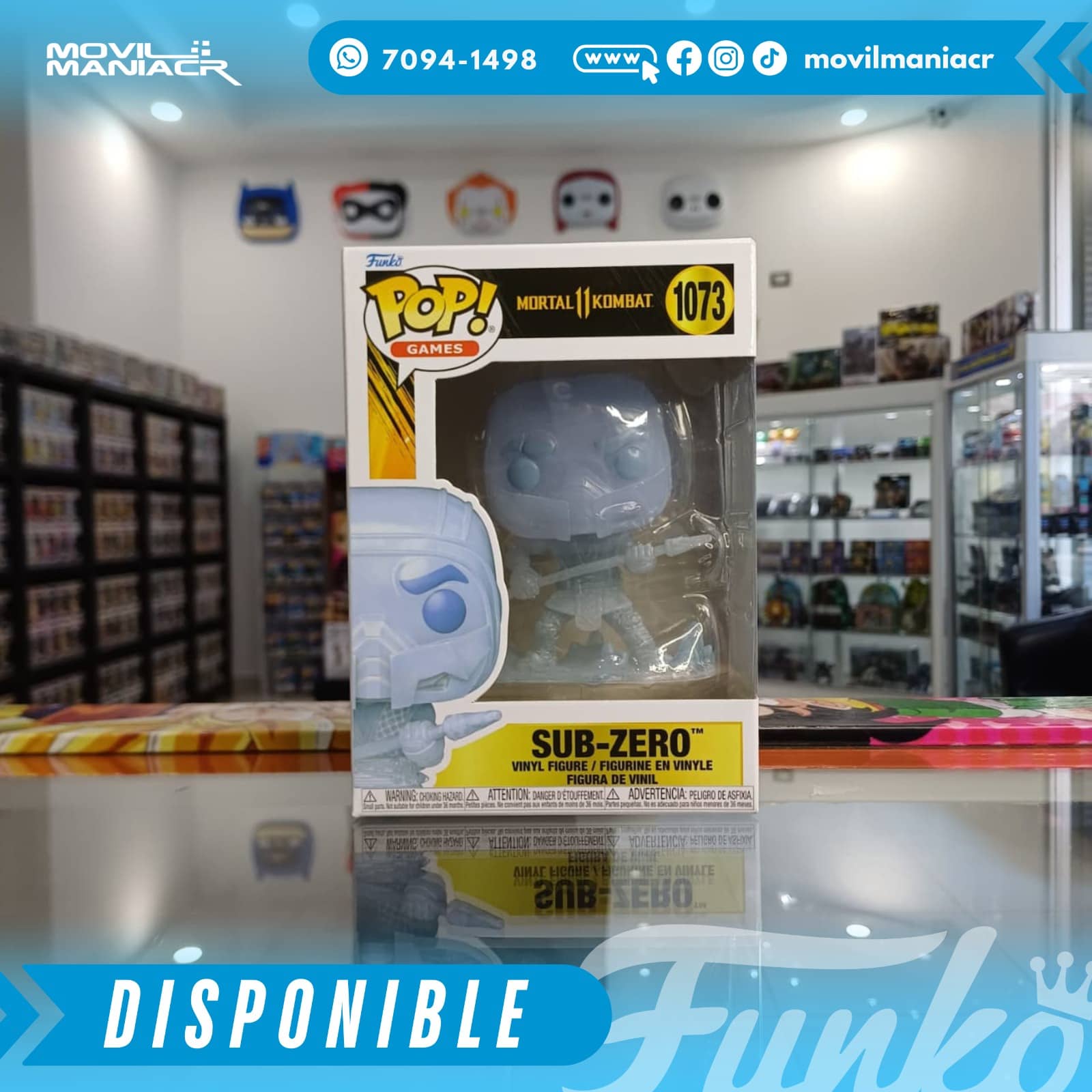 Funko Pop Mortal Kombat 11 Fatality Sub-Zero #1073 - (Stock) ¡Disponible Ahora! 2 Funko Pop Mortal Kombat 11 Fatality Sub-Zero #1073 - (Stock) ¡Disponible Ahora! - Imagen 2