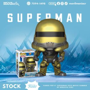 Funko Pop Superman Hammer of Boravia (2025 Movie) #583 - (Stock) ¡Disponible Ahora!