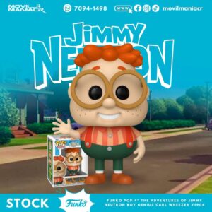 Funko Pop The Adventures of Jimmy Neutron Boy Genius Carl Wheezer #1904 - (Stock) ¡Disponible Ahora!