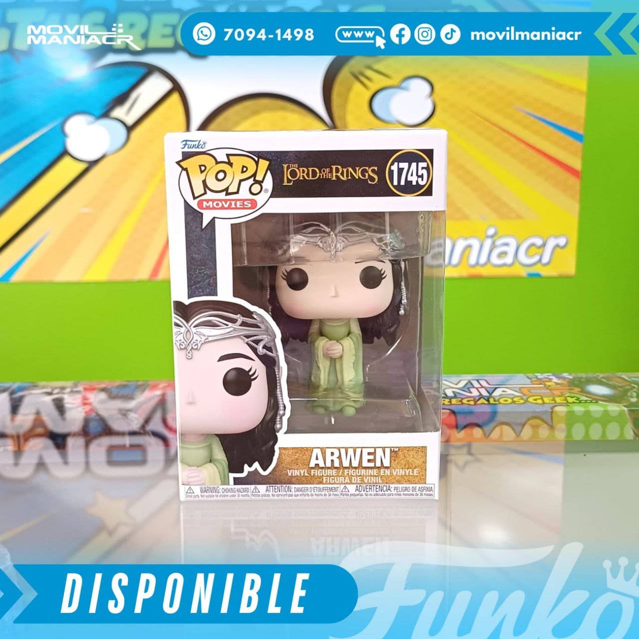Funko Pop The Lord of the Rings Arwen Coronation #1745 - (Stock) ¡Disponible Ahora! 2 Funko Pop The Lord of the Rings Arwen Coronation #1745 - (Stock) ¡Disponible Ahora!