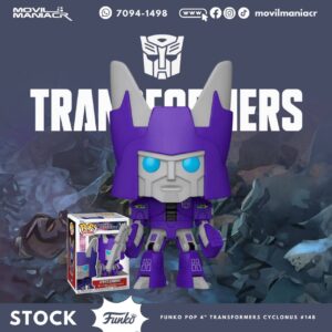 Funko Pop Transformers Cyclonus #148 - (Stock) ¡Disponible Ahora!