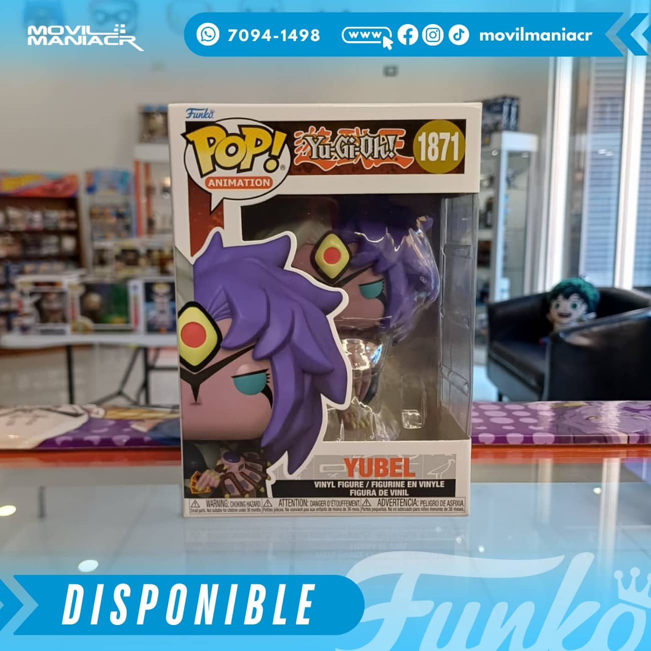 Funko Pop Yu-Gi-Oh Yubel #1871- (Stock) ¡Disponible Ahora! 2 Funko Pop Yu-Gi-Oh Yubel #1871- (Stock) ¡Disponible Ahora!
