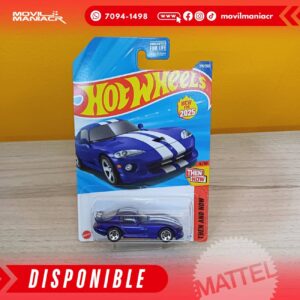 Hot Wheels Then and Now '96 Dodge Viper GTS (176250) - 2025 (Stock) ¡Disponible!