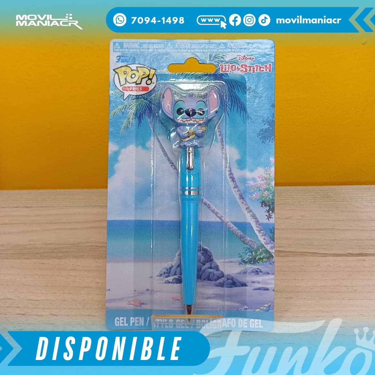 Lapicero Funko Pop Stitch - (Stock) ¡Disponible Ahora! 2 Lapicero Funko Pop Stitch - (Stock) ¡Disponible Ahora! - Imagen 2