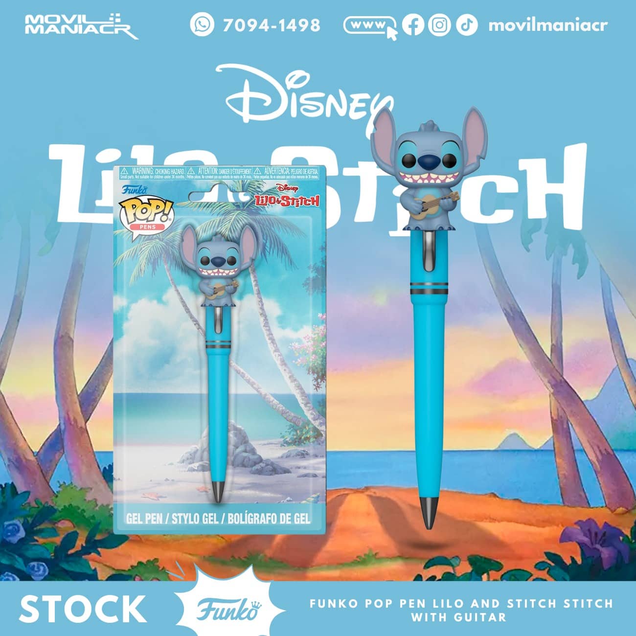 Lapicero Funko Pop Stitch - (Stock) ¡Disponible Ahora! 1 Lapicero Funko Pop Stitch - (Stock) ¡Disponible Ahora!