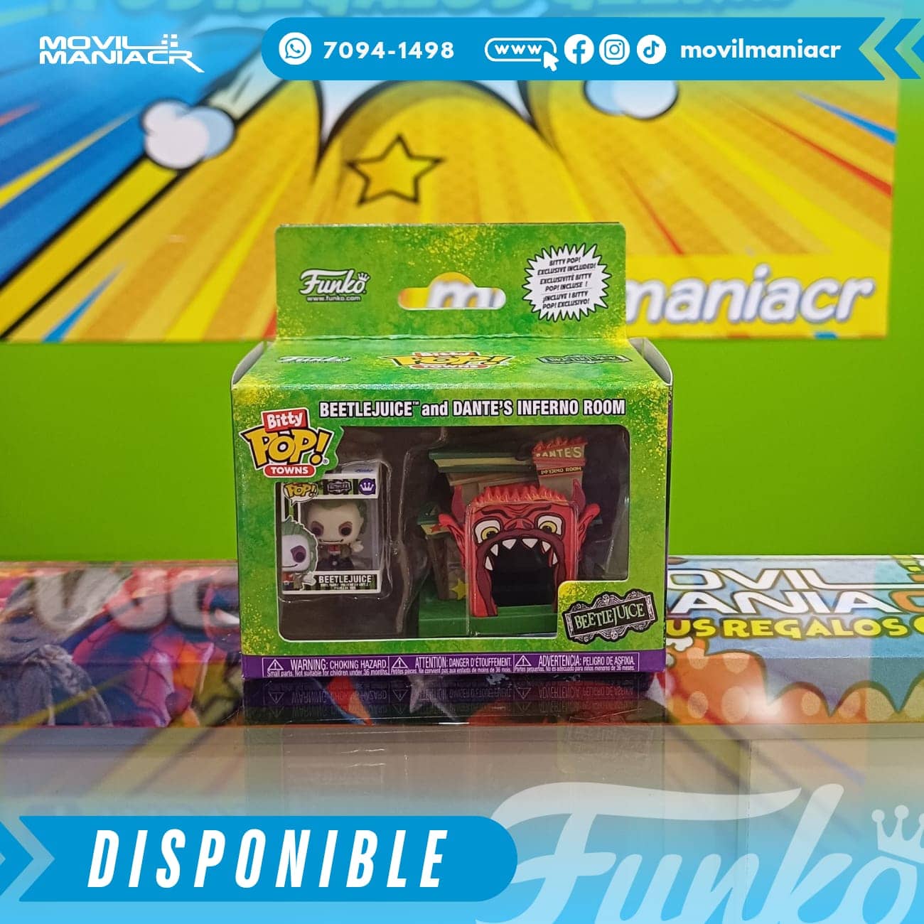 Town Bitty Beetlejuice Dantes Inferno Room - (Stock) ¡Disponible Ahora! 2 Town Bitty Beetlejuice Dantes Inferno Room - (Stock) ¡Disponible Ahora! - Imagen 2
