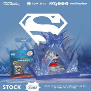 Town Bitty Superman w Fortress of Solitude - (Stock) ¡Disponible Ahora!