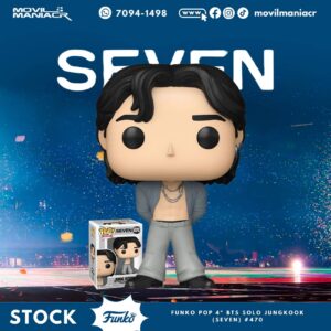 Funko Pop BTS Solo Jungkook (Seven) #470- (Stock) ¡Disponible Ahora!