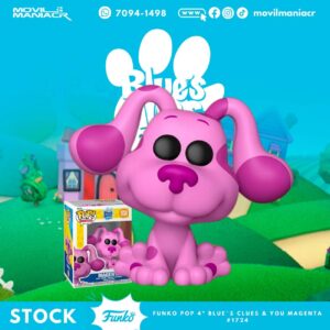 Funko Pop Blue's Clues & You! Magenta #1724 - (Stock) ¡Disponible Ahora!