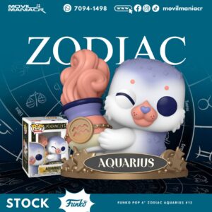 Funko Pop Zodiac Aquarius #13 - (Stock) ¡Disponible Ahora!