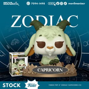 Funko Pop Zodiac Capricorn #14 - (Stock) ¡Disponible Ahora!