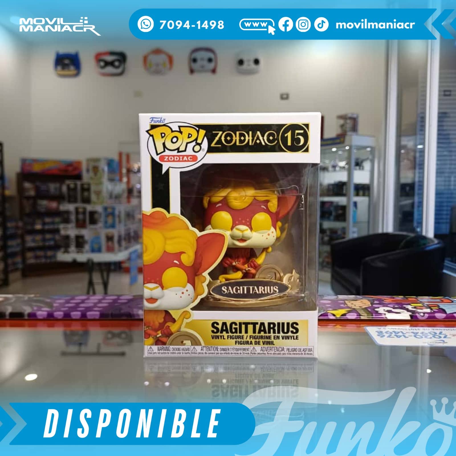 Funko Pop Zodiac Sagittarius #15 - (Stock) ¡Disponible Ahora! 2 Funko Pop Zodiac Sagittarius #15 - (Stock) ¡Disponible Ahora! - Imagen 2