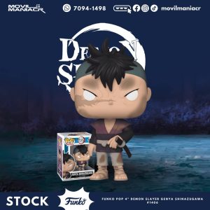 Funko Pop Demon Slayer Genya Shinazugawa #1406 - (Stock) ¡Disponible Ahora!