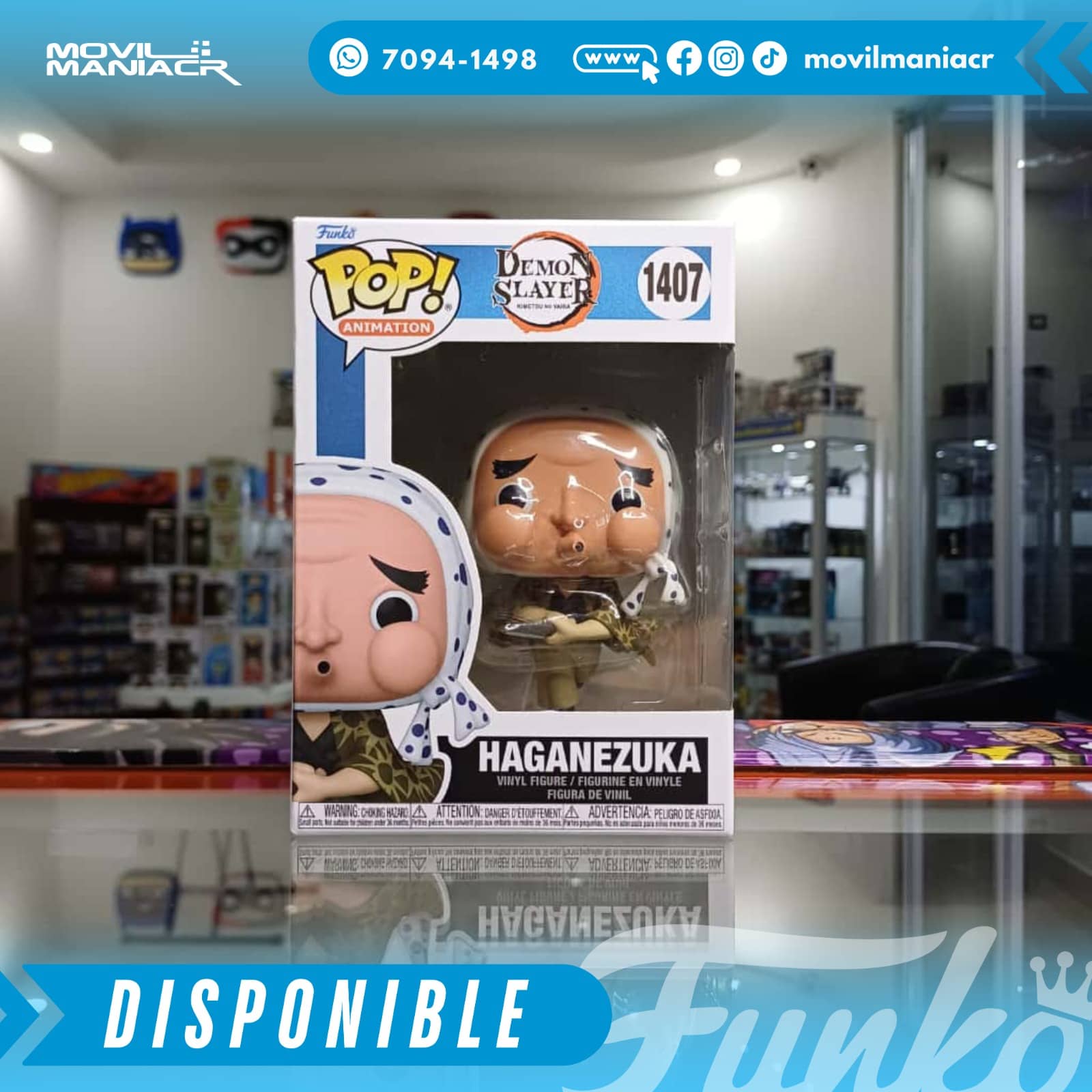 Funko Pop Demon Slayer Haganezuka #1407 - (Stock) ¡Disponible Ahora! 2 Funko Pop Demon Slayer Haganezuka #1407 - (Stock) ¡Disponible Ahora! - Imagen 2
