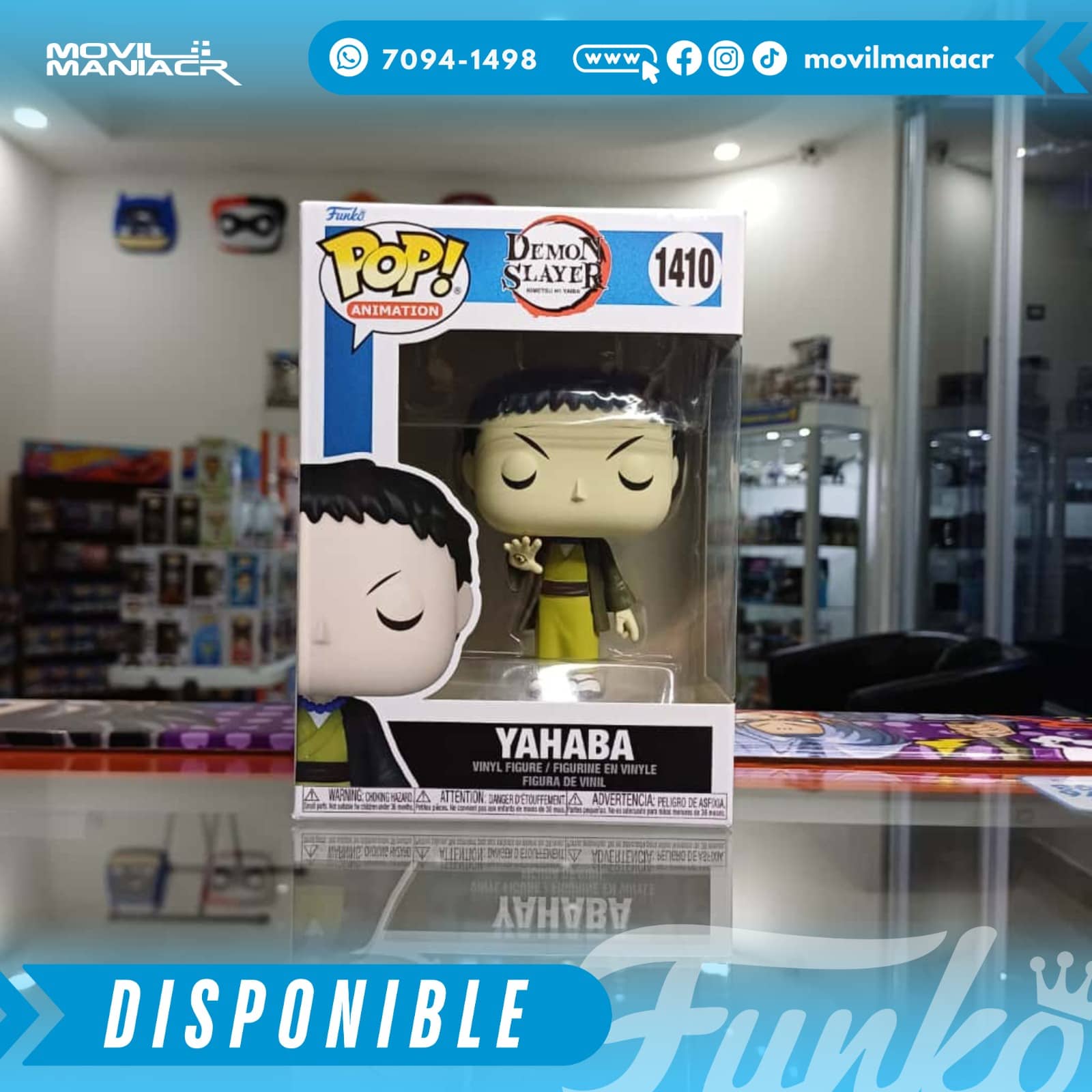Funko Pop Demon Slayer Yahaba #1410 - (Stock) ¡Disponible Ahora! 2 Funko Pop Demon Slayer Yahaba #1410 - (Stock) ¡Disponible Ahora! - Imagen 2