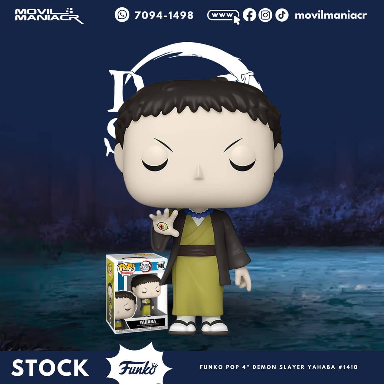 Funko Pop Demon Slayer Yahaba #1410 - (Stock) ¡Disponible Ahora! 1 Funko Pop Demon Slayer Yahaba #1410 - (Stock) ¡Disponible Ahora!