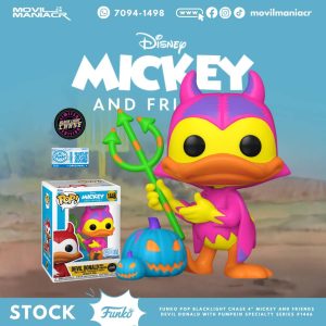 Funko Pop Devil Donald with Pumpkin Chase Exclusivo #1446 - (Stock) ¡Disponible Ahora!