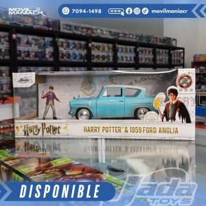 Carro Jada Toys Harry Potter 1959 Ford Anglia Escala 124 – (Stock) ¡Disponible Ahora!