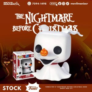 Funko Pop The Nightmare Before Christmas Zero #71 - (Stock) ¡Disponible Ahora!