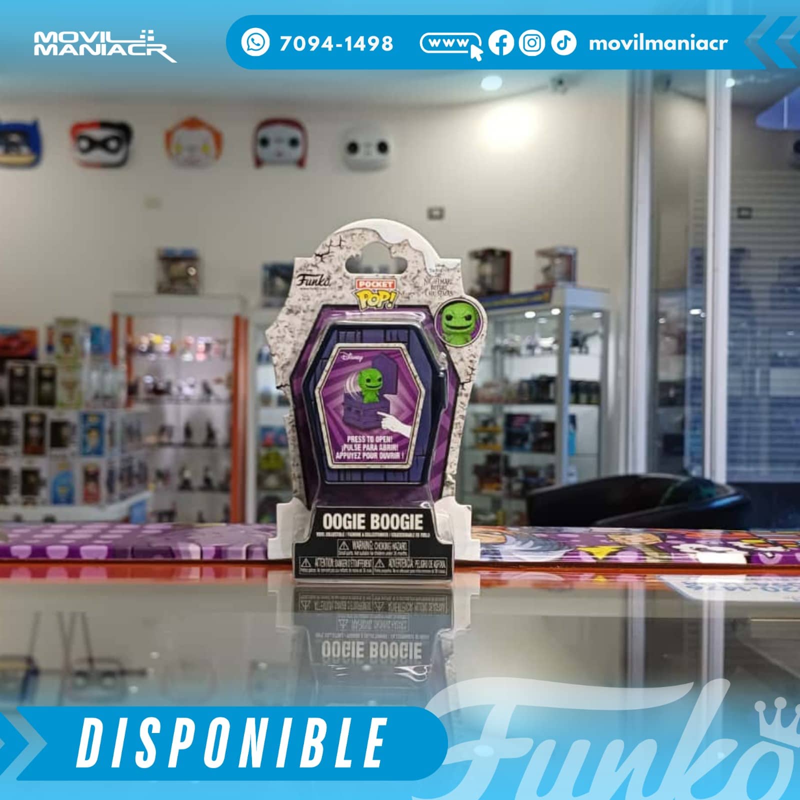 Pocket POPper The Nightmare Before Christmas Oogie Boogie - (Stock) ¡Disponible Ahora! 2 Coffin Funko Pocket POPper The Nightmare Before Christmas Oogie Boogie - (Stock) ¡Disponible Ahora!