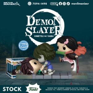 Funko Pop Demon Slayer Exclusivo #1419 - Moment (Stock) ¡Disponible Ahora!