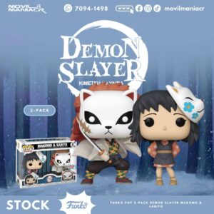 Funko Pop Demon Slayer Makomo & Sabito Exclusivo - 2-Pack