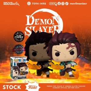 Funko Pop Demon Slayer Tanjiro Chase GITD Exclusivo #874 - (Stock) ¡Disponible Ahora!