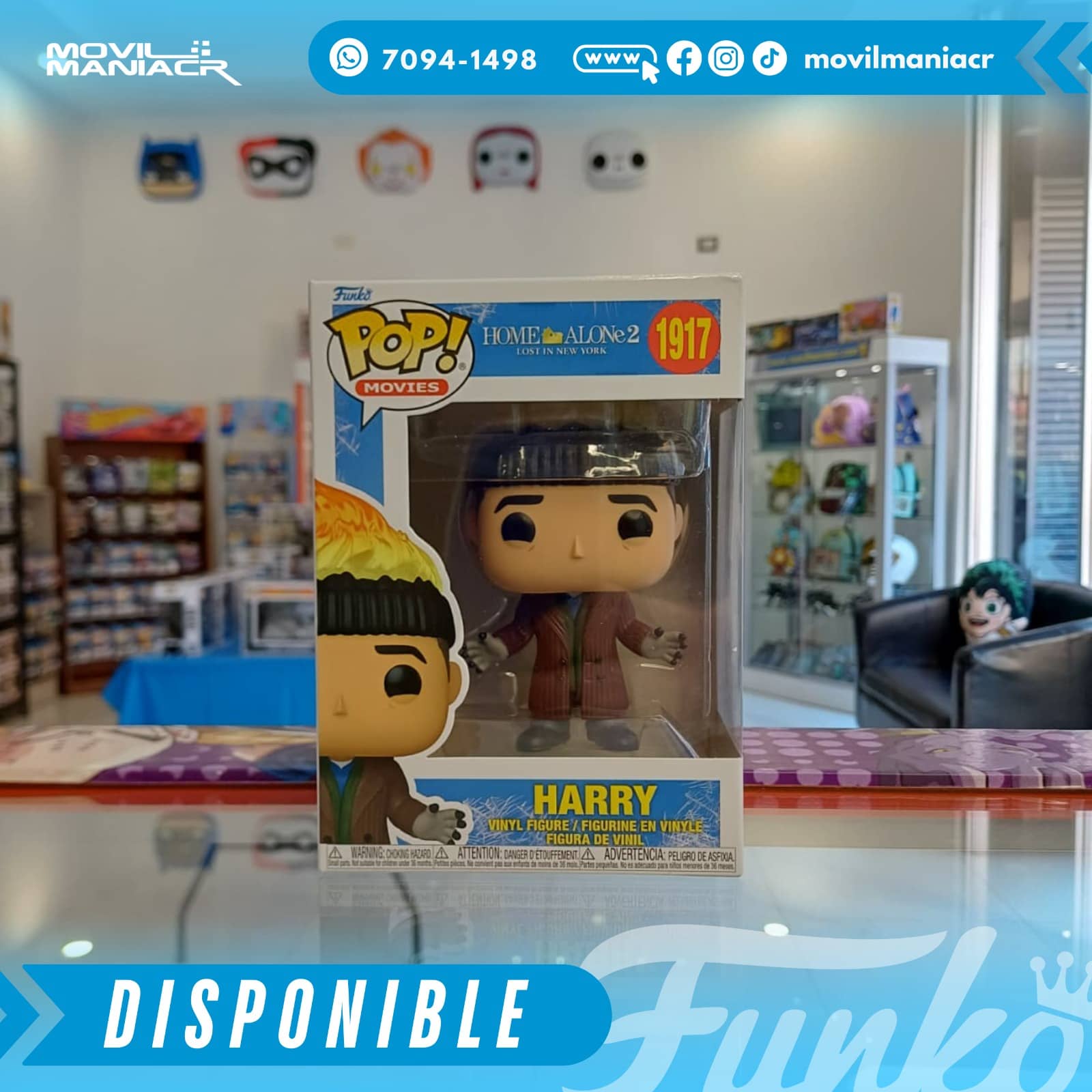 Funko Pop Home Alone 2 Harry #1917 - (Stock) ¡Disponible Ahora! 2 Funko Pop Home Alone 2 Harry #1917 - (Stock) ¡Disponible Ahora! - Imagen 2
