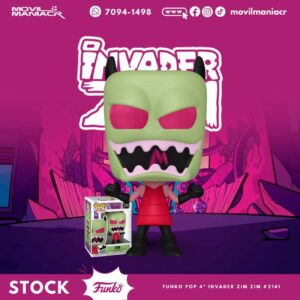 Funko Pop Invader Zim Zim #2141 - (Stock) ¡Disponible Ahora!