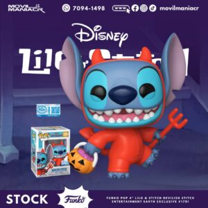 Funko Pop Lilo and Stitch Devilish Stitch Exclusivo #1701