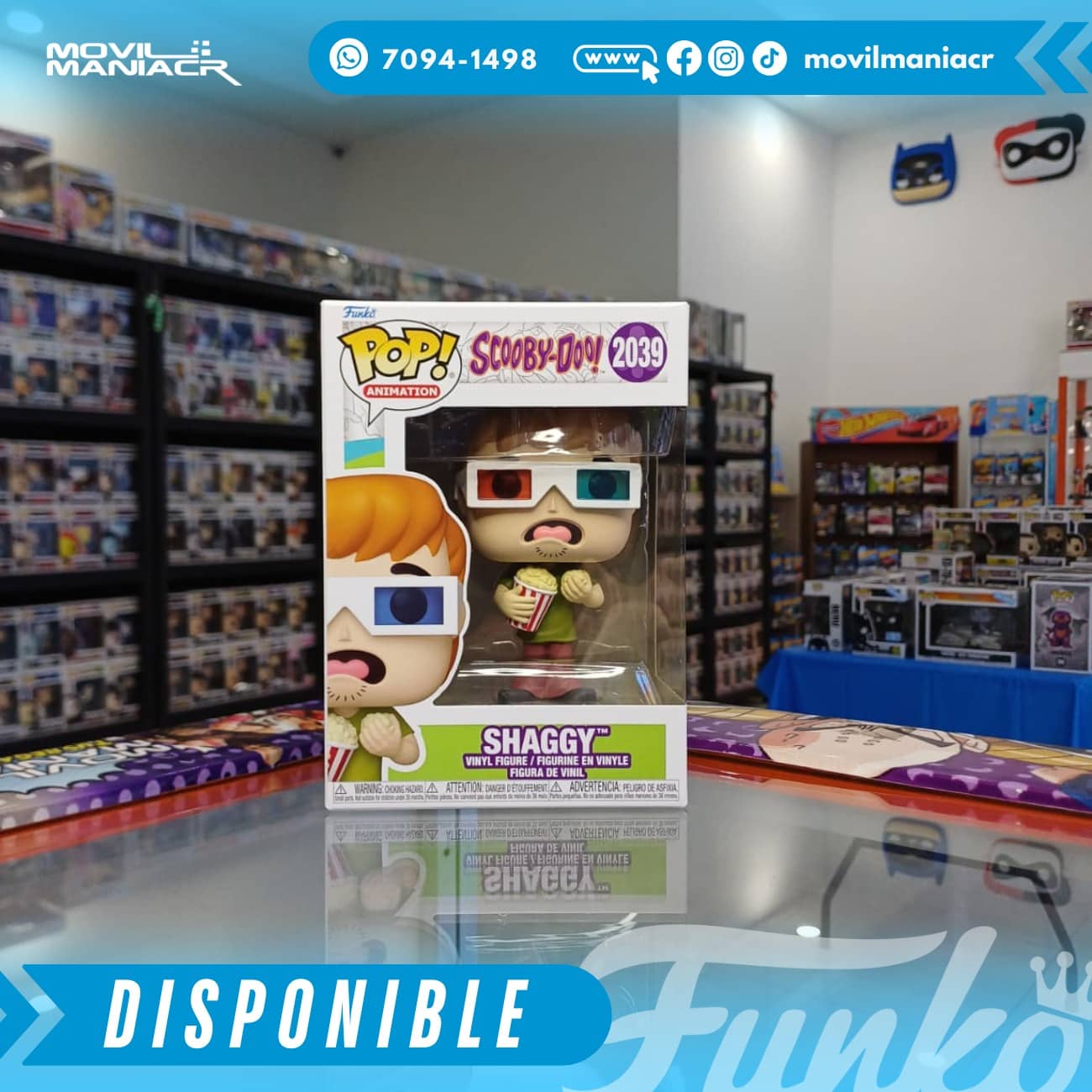 Funko Pop Scooby-Doo Shaggy #2039 - (Stock) ¡Disponible Ahora! 2 Funko Pop Scooby-Doo Shaggy #2039 - (Stock) ¡Disponible Ahora! - Imagen 2