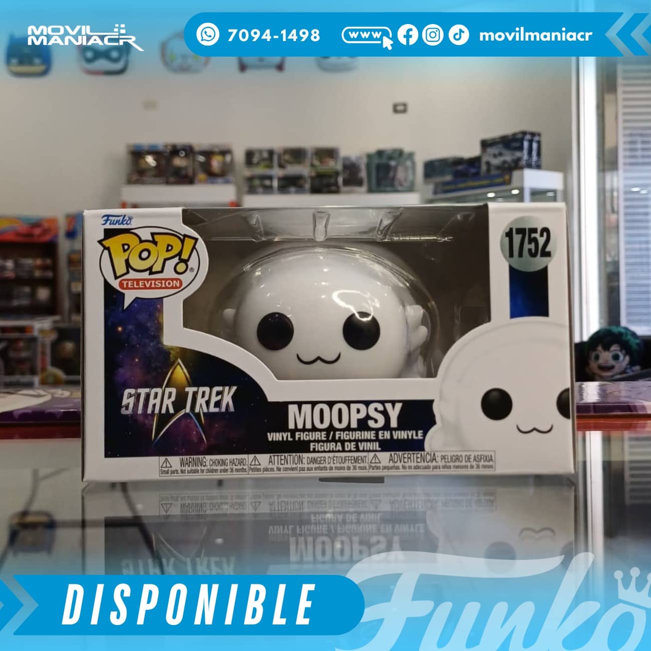 Funko Pop Star Trek Lower Decks Moopsy #1752 - (Stock) ¡Disponible Ahora! 2 Funko Pop Star Trek Lower Decks Moopsy #1752 - (Stock) ¡Disponible Ahora! - Imagen 2