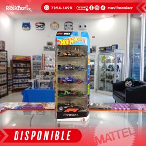 5-Pack Hot Wheels Formula 1 2024 (Stock) ¡Disponible Ahora!