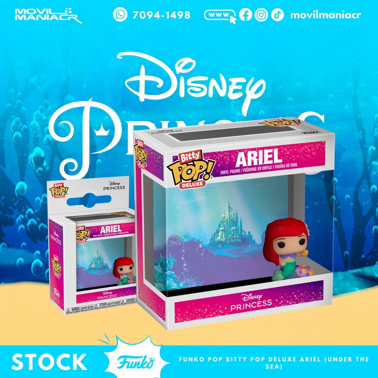 Bitty Pop Deluxe Ariel - (Stock) ¡Disponible Ahora! 1 Bitty Pop Deluxe Ariel