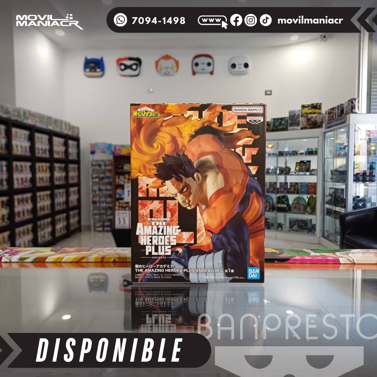 Figura Banpresto My Hero Academia The Amazing Heroes Endeavor 15cm aprox - (Stock) ¡Disponible! 4 Figura Banpresto My Hero Academia The Amazing Heroes Endeavor 15cm aprox - (Stock) ¡Disponible! - Imagen 4