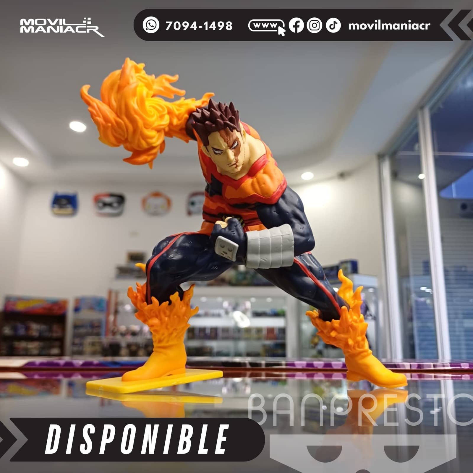 Figura Banpresto My Hero Academia The Amazing Heroes Endeavor 15cm aprox - (Stock) ¡Disponible! 1 Figura Banpresto My Hero Academia The Amazing Heroes Endeavor 15cm aprox - (Stock) ¡Disponible!