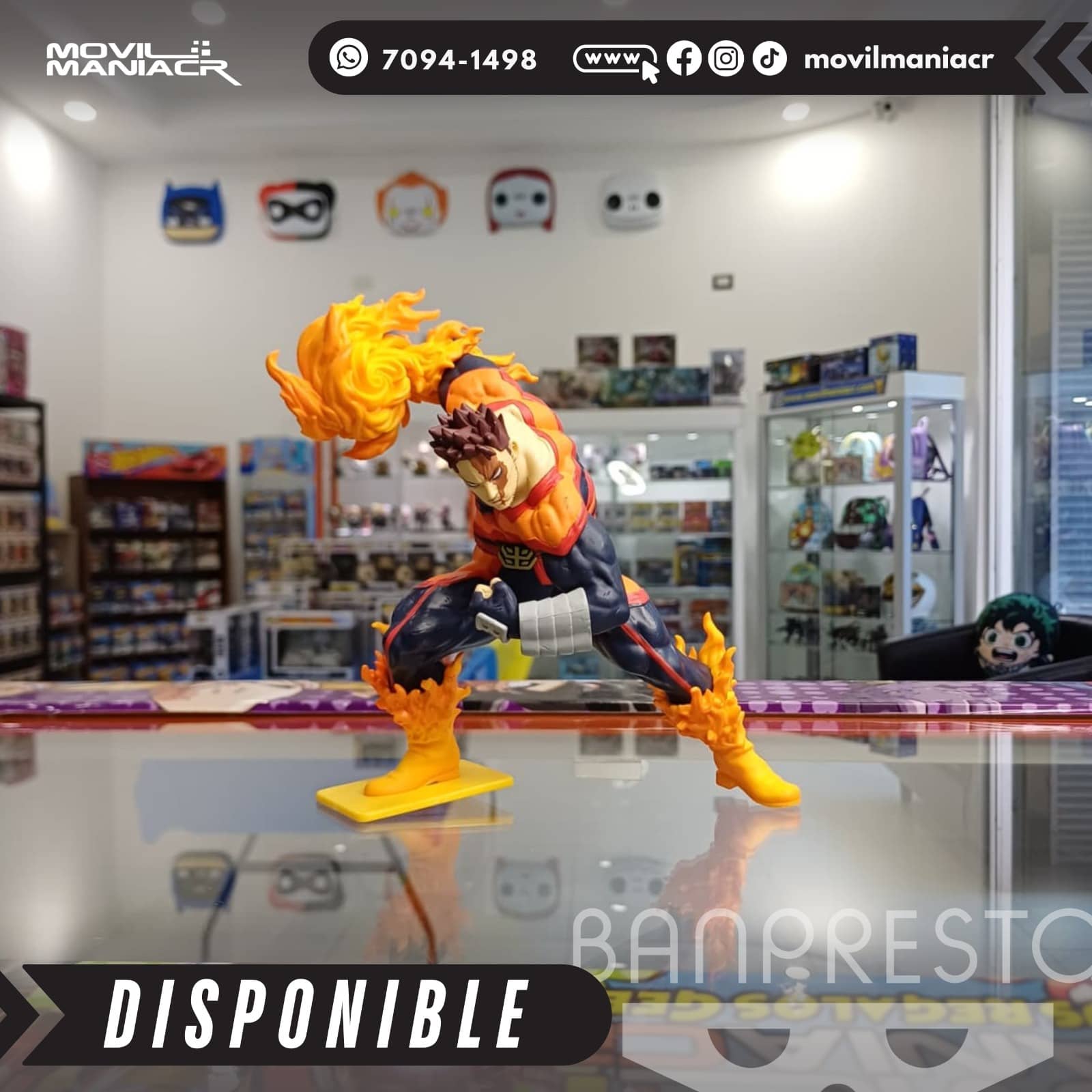 Figura Banpresto My Hero Academia The Amazing Heroes Endeavor 15cm aprox - (Stock) ¡Disponible! 2 Figura Banpresto My Hero Academia The Amazing Heroes Endeavor 15cm aprox - (Stock) ¡Disponible! - Imagen 2