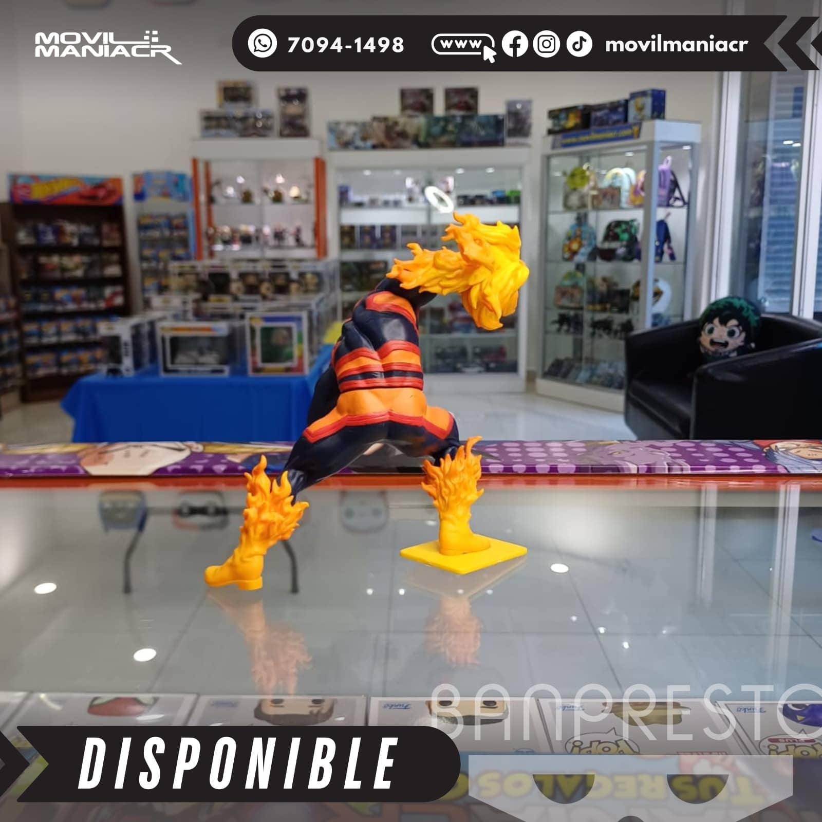 Figura Banpresto My Hero Academia The Amazing Heroes Endeavor 15cm aprox - (Stock) ¡Disponible! 3 Figura Banpresto My Hero Academia The Amazing Heroes Endeavor 15cm aprox - (Stock) ¡Disponible! - Imagen 3