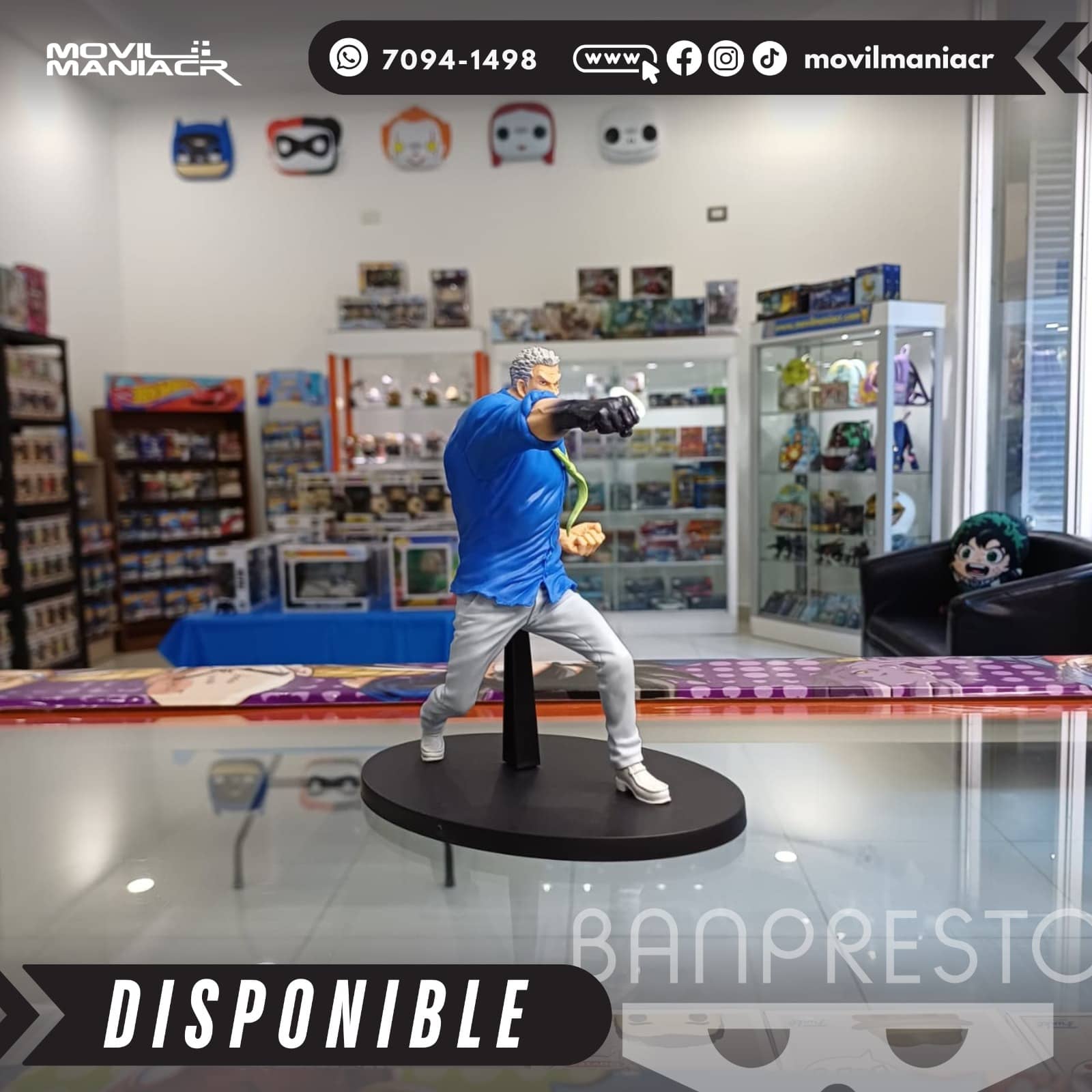 Figura Banpresto One Piece Monkey D. Garp Battle Record Collection 15cm aprox - (Stock) ¡Disponible! 2 Figura Banpresto One Piece Monkey D. Garp Battle Record Collection 15cm aprox - (Stock) ¡Disponible! - Imagen 2