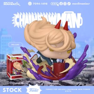 Funko Pop Chainsaw Man Power #1973 - Premium (Stock) ¡Disponible Ahora!