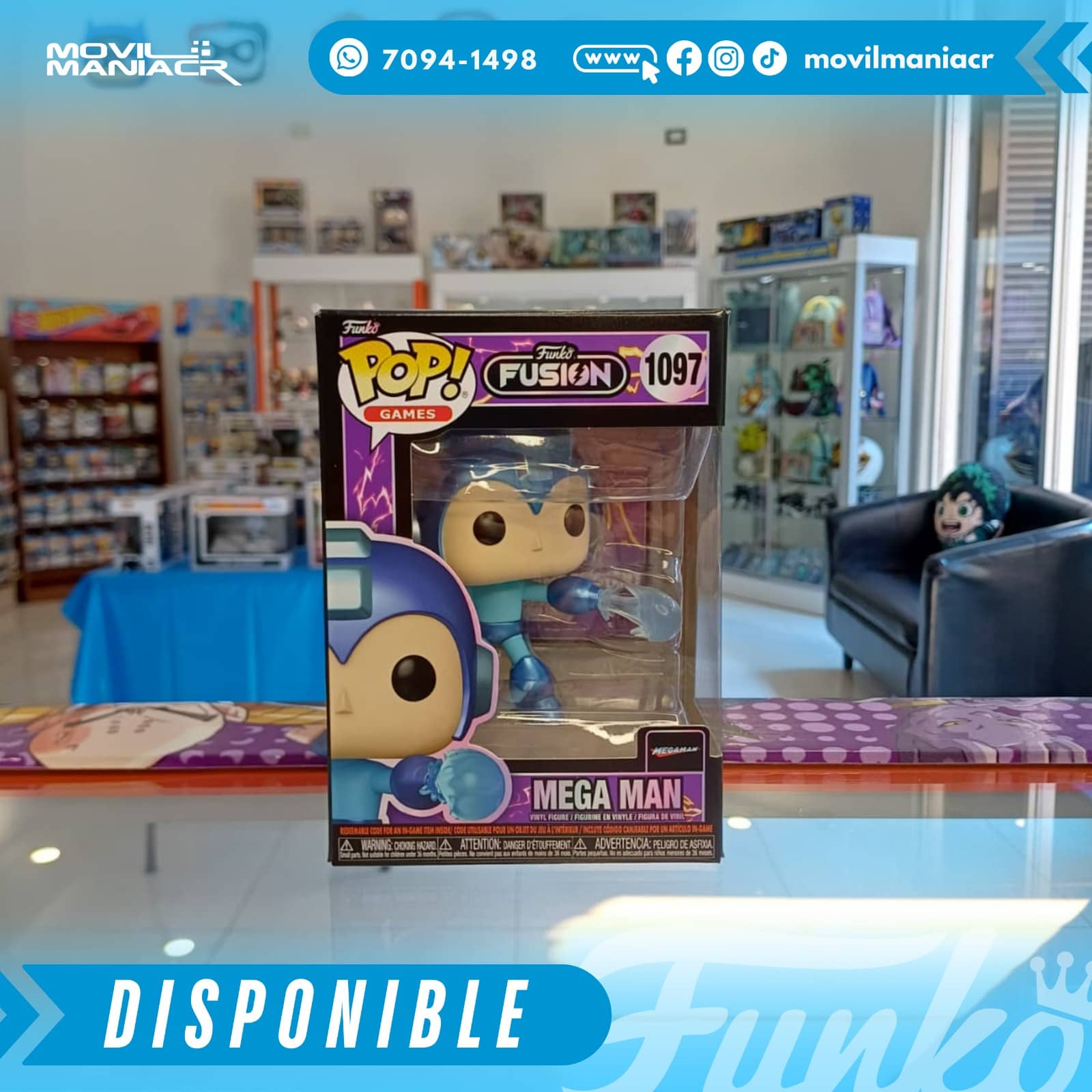 Funko Pop Fusion Mega Man #1097 - (Stock) ¡Disponible Ahora! 2 Funko Pop Fusion Mega Man #1097 - (Stock) ¡Disponible Ahora!